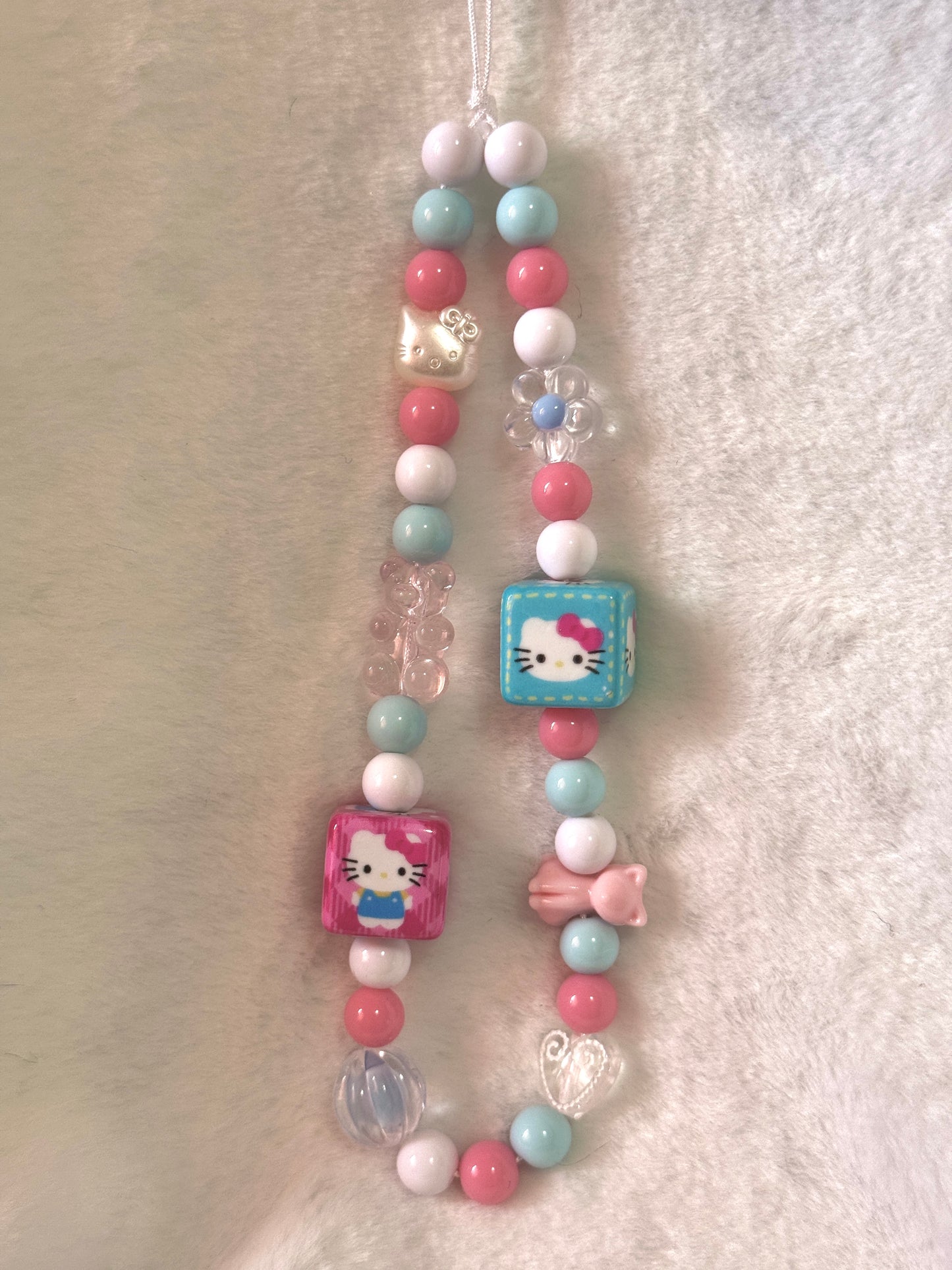 Hello kitty phone strap